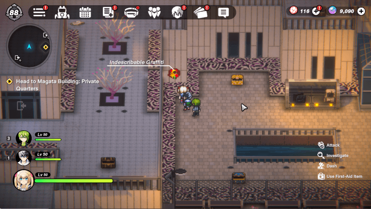 Greenhouse Plaza Graffiti in Area Accessed From Southwest Massive Greenhouse