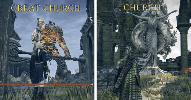 Difference Between Great Church and Church