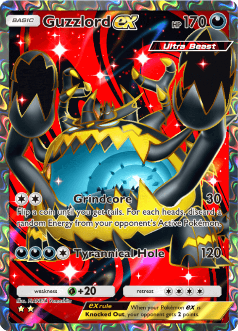 Pokemon TCG Pocket - A3a 079 Guzzlord ex