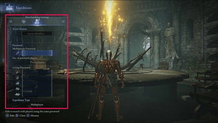Matchmaking Settings