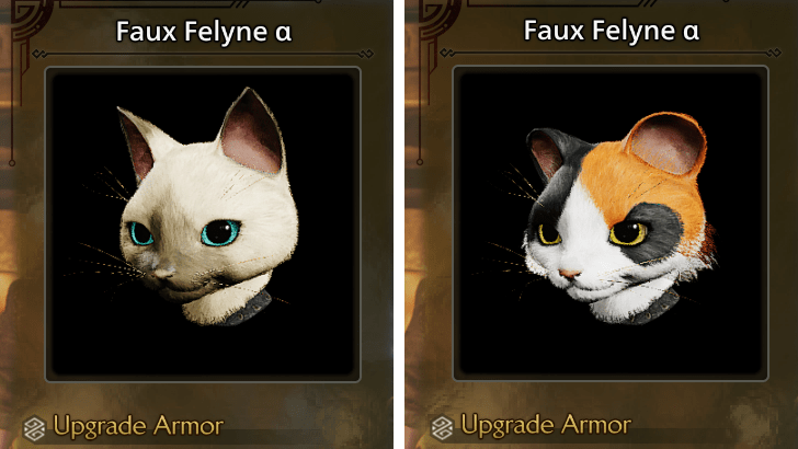 Faux Felyne Headgear