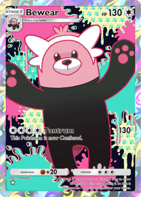 Pokemon TCG Pocket - A3 178 Bewear