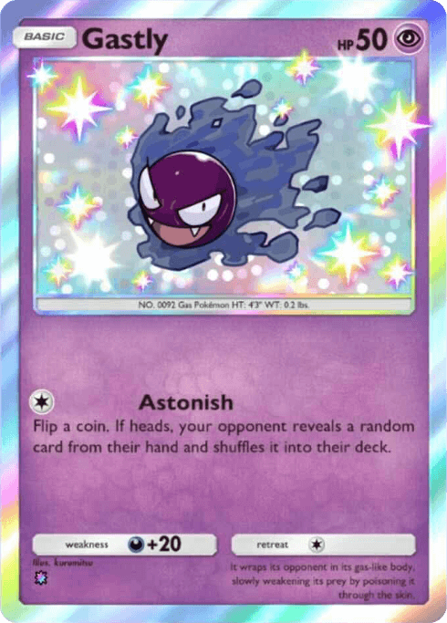 Pokemon TCG Pocket - A3 220 Gastly