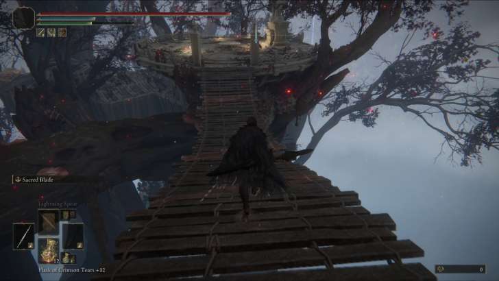 Cross the bridge to reach a site of grace