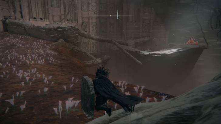 Cross the swamp and jump on the branch