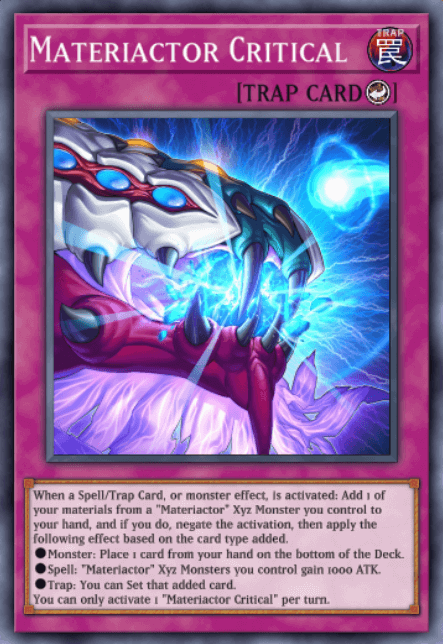 Materiactor Critical