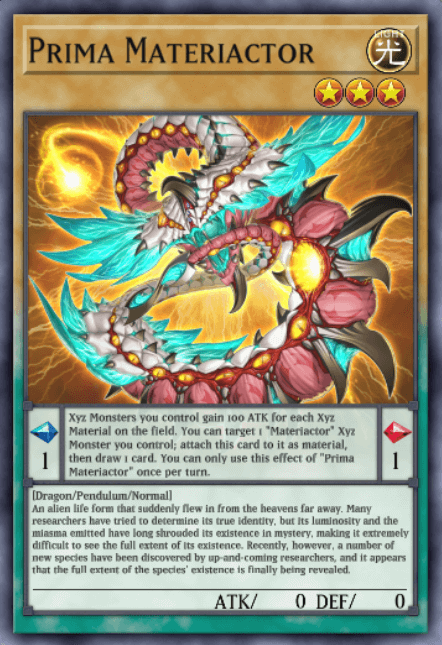 Prima Materiactor