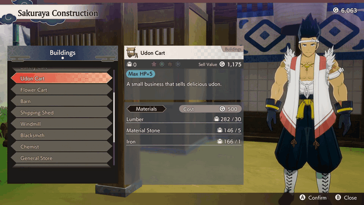 Rune Factory: Guardians of Azuma - Build Simple House