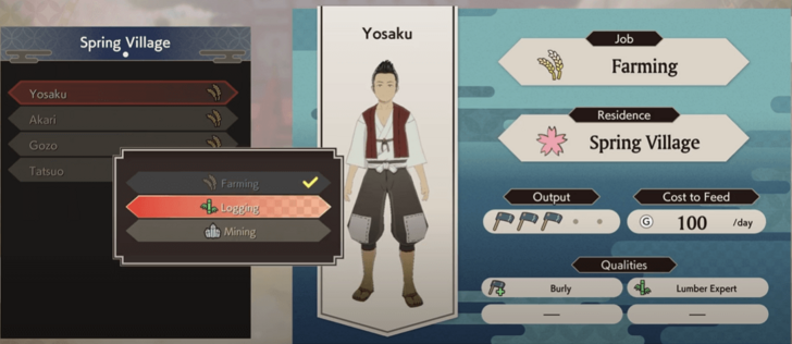 Villager Job Profile