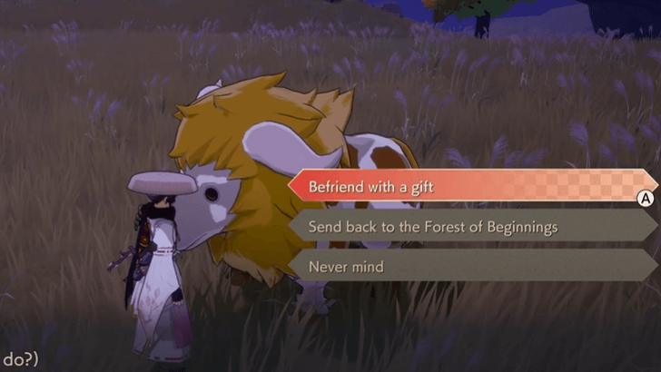 Befriend with a gift