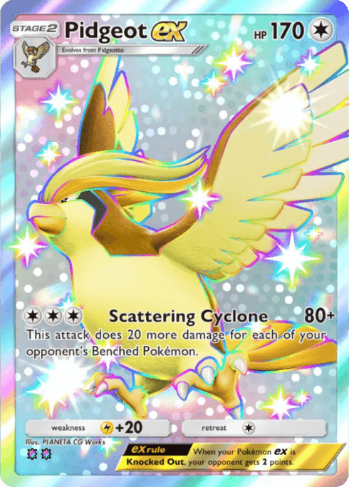 Pokemon TCG Pocket - A3a 102 Pidgeot ex