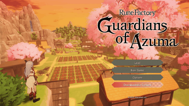 Rune Factory Title Screen