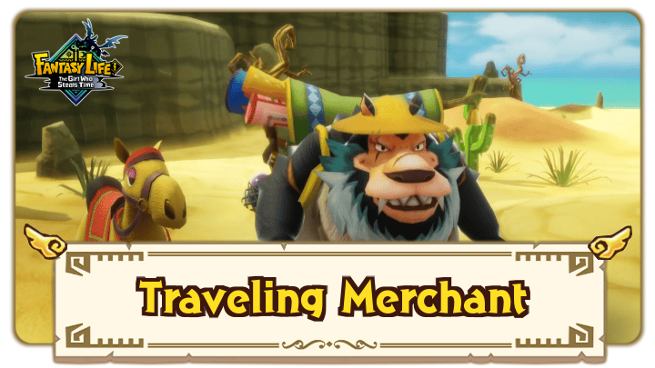 Fantasy Life i - Where to Find the Traveling Merchant
