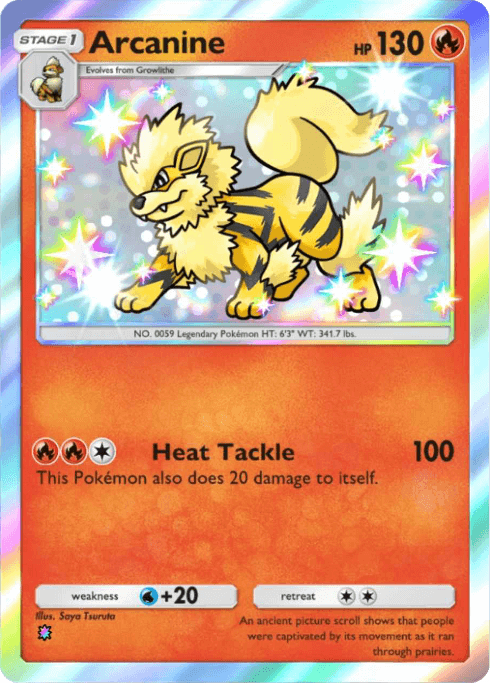 Pokemon TCG Pocket - A3a 090 Arcanine