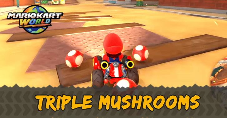 Triple Dash Mushrooms Banner