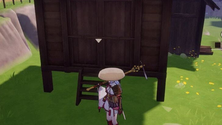 Outside Shipping Shed