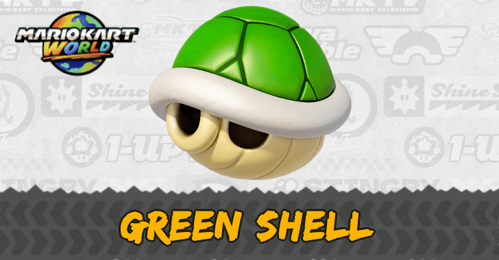 Mario Kart World Green Shell Item Effect