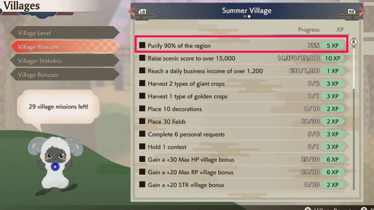 Village Purification