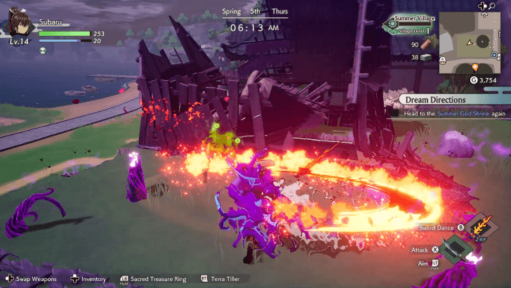 Sacred Sword on Blightblooms