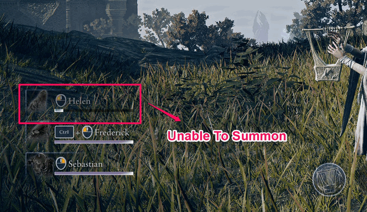 Unable to Summon Revenant