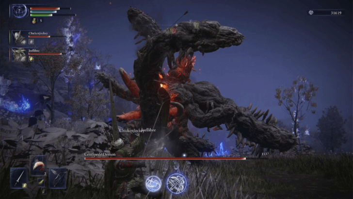 Elden Ring Nightreign Centipede Demon Big