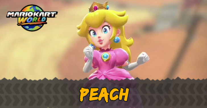 Mario Kart World - Peach Outfits and Best Kart