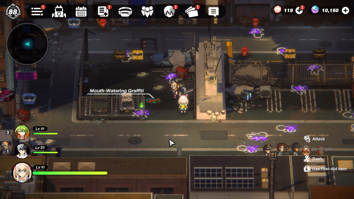 Inner Akiba Dining District Graffiti Southwest of Entrance to Slum Area