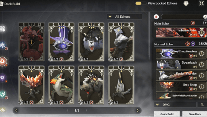 Wuthering Waves Build an Echo Deck