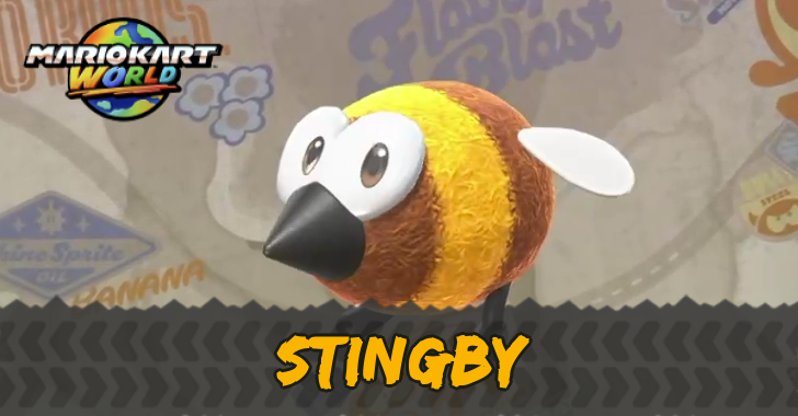 Mario Kart World - Stingby Stats and Best Kart
