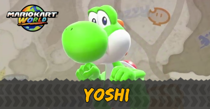 Mario Kart World - Yoshi Outfits and Best Kart