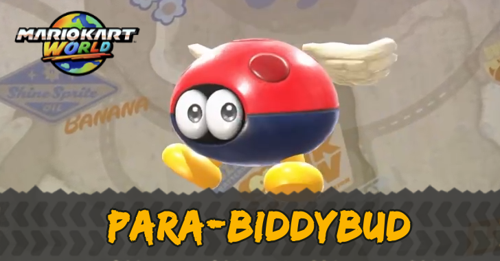 Mario Kart World - Para-Biddybud Stats and Best Kart