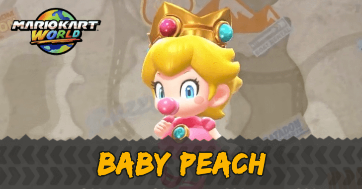Mario Kart World - Baby Peach Outfits and Best Kart