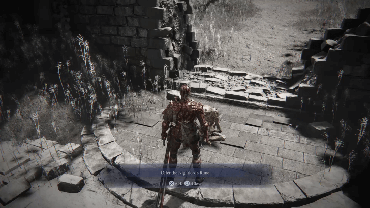 Offer the Night Rune for the Dawn Ending