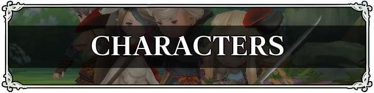 Bravely Default Flying Fairy HD Remaster - Characters