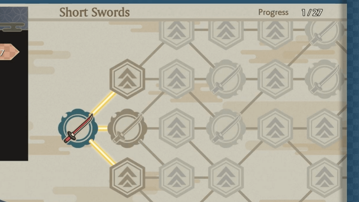 Short Sword Skill Tree