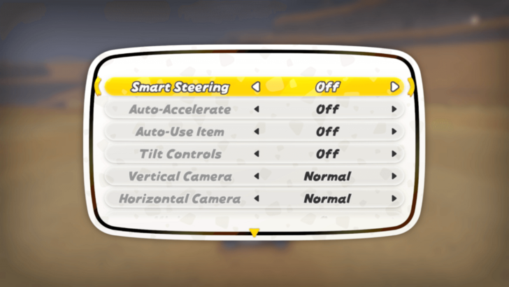 Mario Kart World - Controller Settings