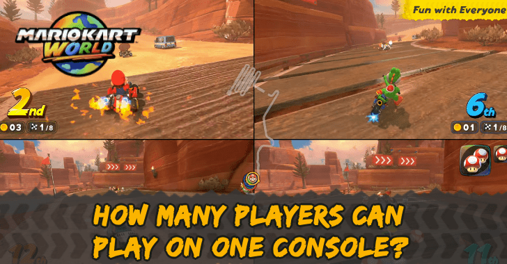 Mario Kart World How Many Players Can Play on One Console