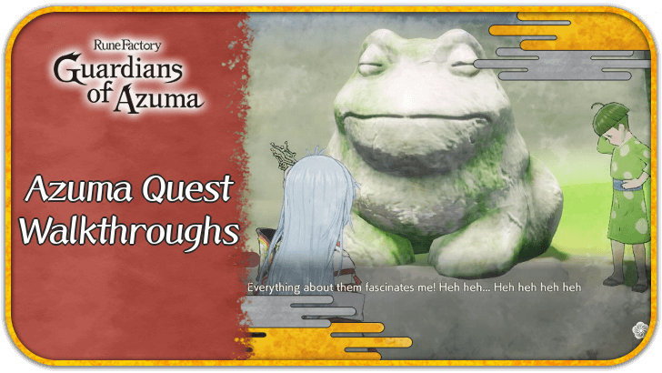 Rune Factory Guardians of Azuma Azuma Quests