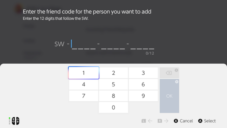 Mario Kart World - Enter Friend Code