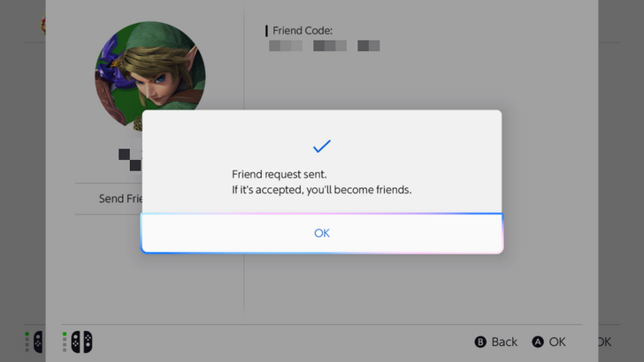 Mario Kart World - Friend Request Sent