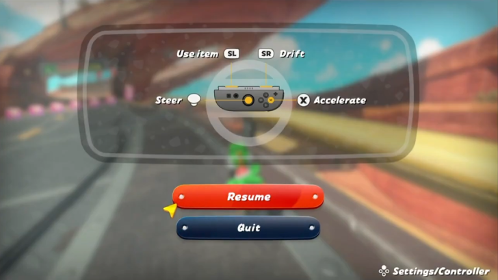 Mario Kart World - One Joycon Controls