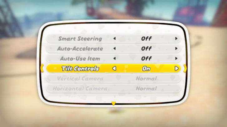 Mario Kart World - Controller Settings