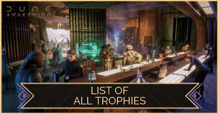 List of All Trophies