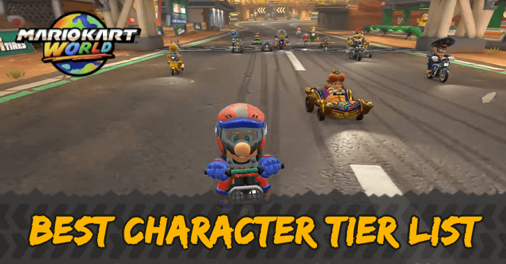 Mario Kart World Best Character Tier List