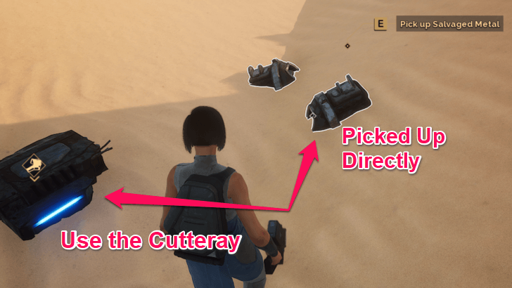 Salvaged Metal Pieces