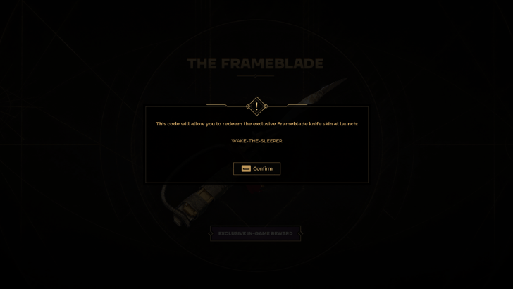 Exclusive Launch Skin Code