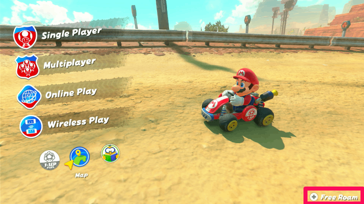Mario Kart World - Select Free Roam