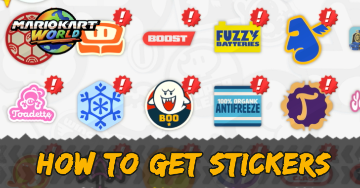 Sticker List and How to Unlock