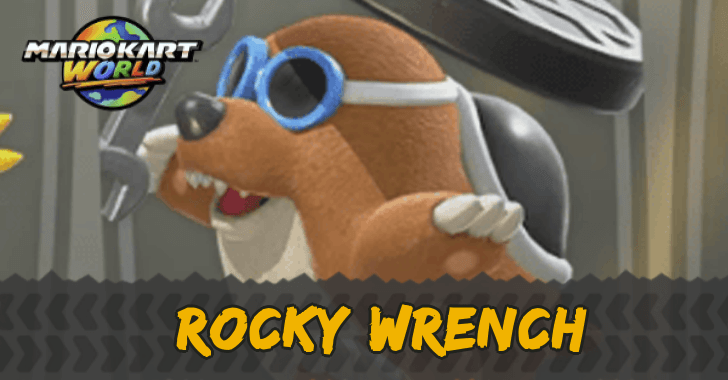 Mario Kart World - Rocky Wrench