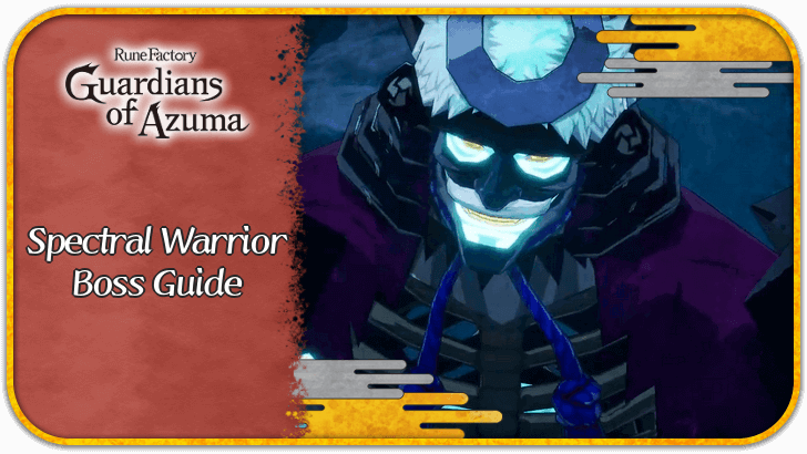 Rune Factory Guardians of Azuma Spectral Warrior Boss